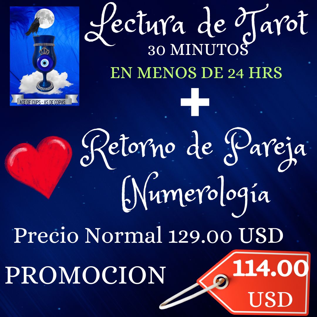 TAROT MISMO DIA Y RETORNO DE PAREJA