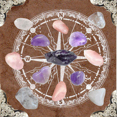 MANDALA ROSA DE LOS VIENTOS