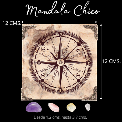 MANDALA ROSA DE LOS VIENTOS