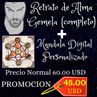 CON RETRATO DE ALMA GEMELA